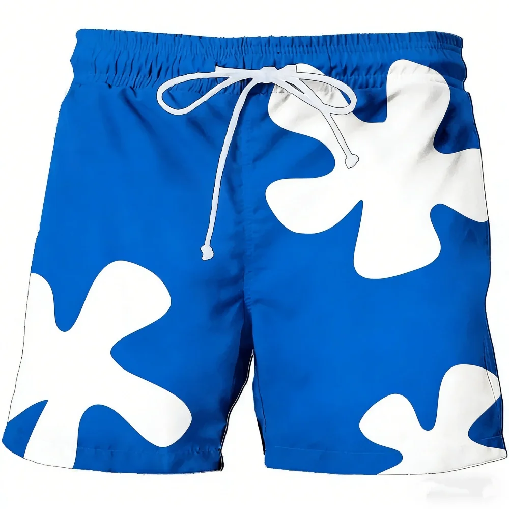 

Новые летние 3D-шорты с изображением аниме-персонажа Патрика Стара, быстросохнущие пляжные шорты для плавания, женские и мужские шорты в стиле хип-хоп, пляжная одежда