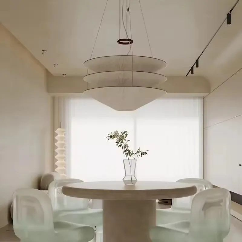 الشمال الحد الأدنى دوبونت ورقة وابي سابي الثريا المعيشة غرفة الطعام غرفة نوم قلادة مصباح مطعم بار معلقة تركيب المصابيح #4