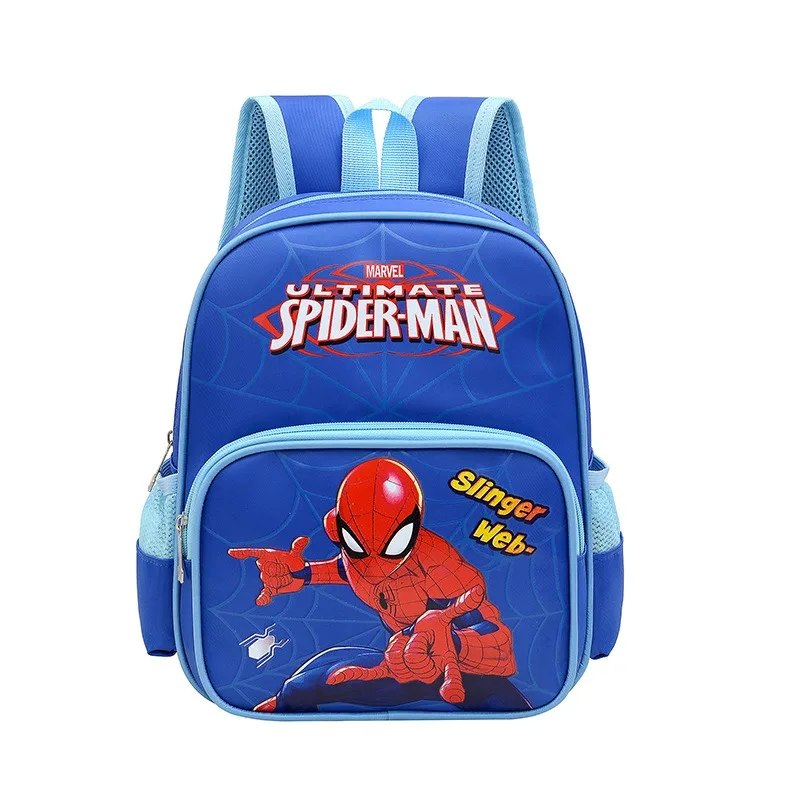 

Marvel A Spiderman Backpacks Super Heroes Student School Bag Cartoon 3d Stereo Kindergarten Backpack Children's Travel Bags Gift