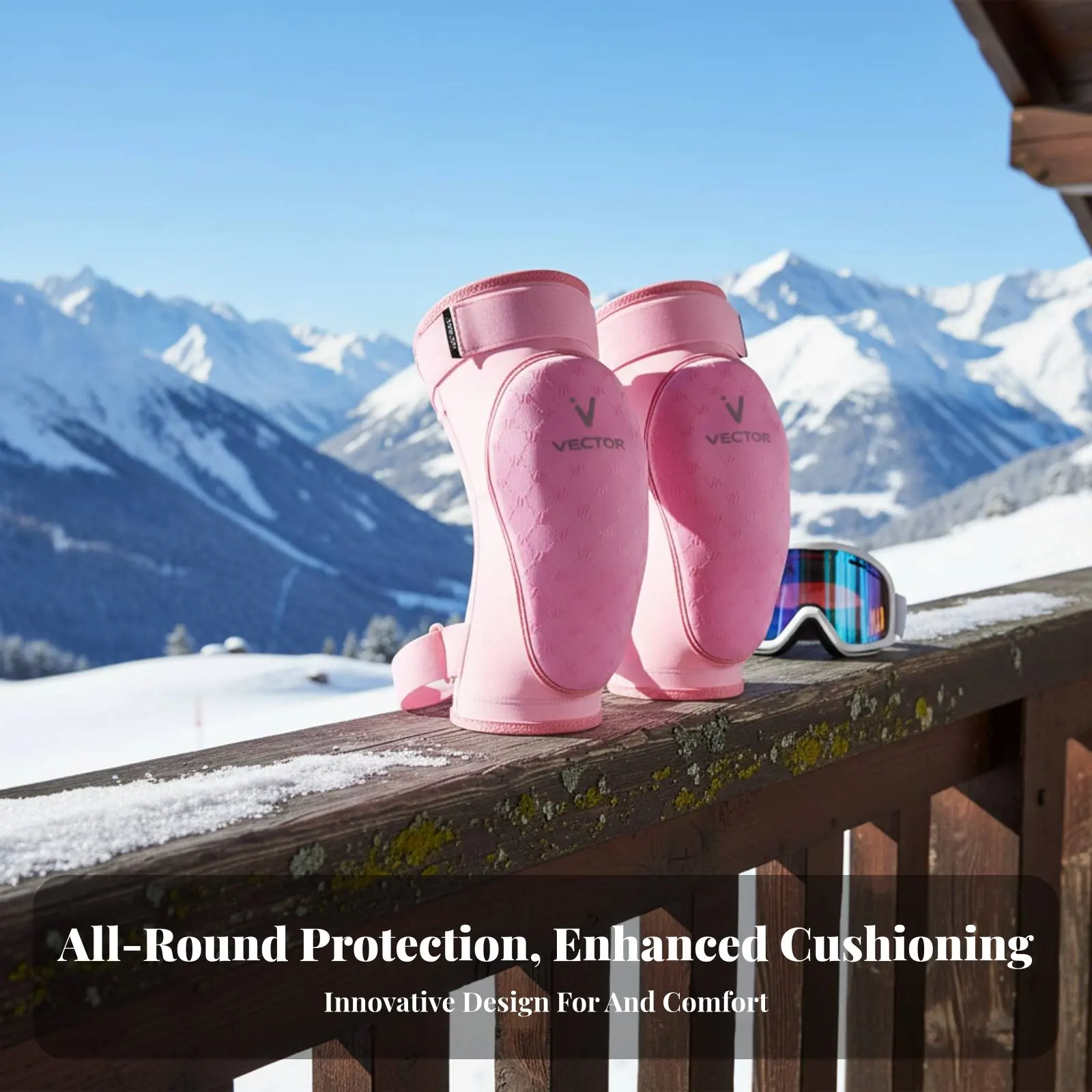 

Impact Resistant Hip Pants, Ski Knee Pads, Women, Children, Inner Layer, Winter Sports Gear