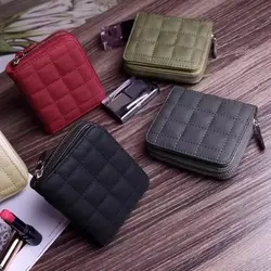 2024 Korean Version Of Mini Money, Bag Girl Purse Zipper Short Cute Pocket Purse Students Embroidered Purse Girl