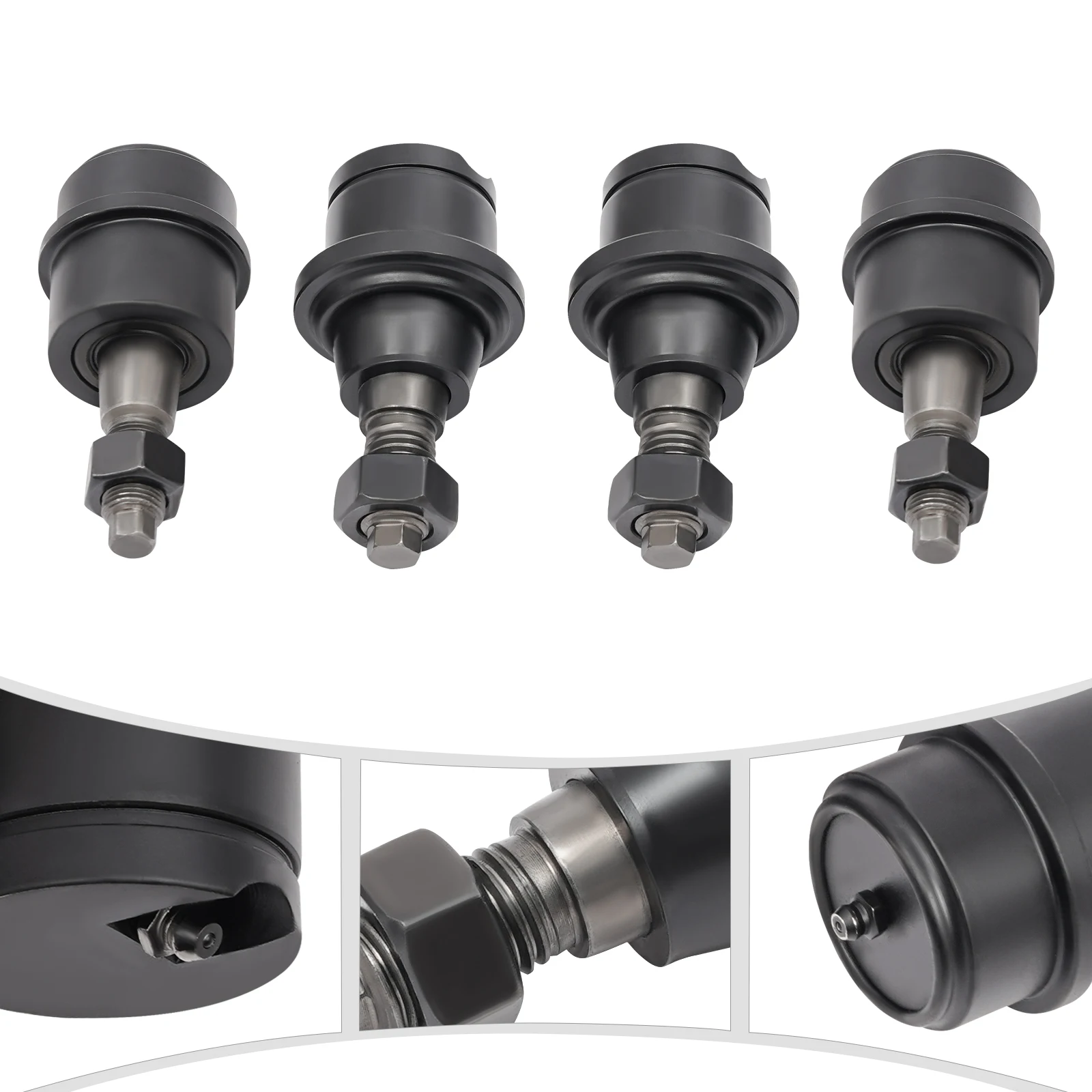 4 Stuks Kogelgewrichten Set, 45 # Stalen Onderste Kogelgewricht Set Voor 2013 2022 Ontwijkram 2500/3500 Vrachtwagen Oem #1420Bjpack