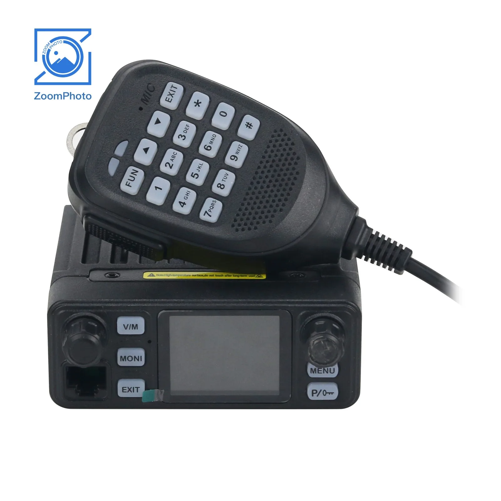 HamGeek HG-8118 25W Mini Mobile Radio VHF UHF Transceiver 136-174Mhz 400-480Mhz Car Radio Station