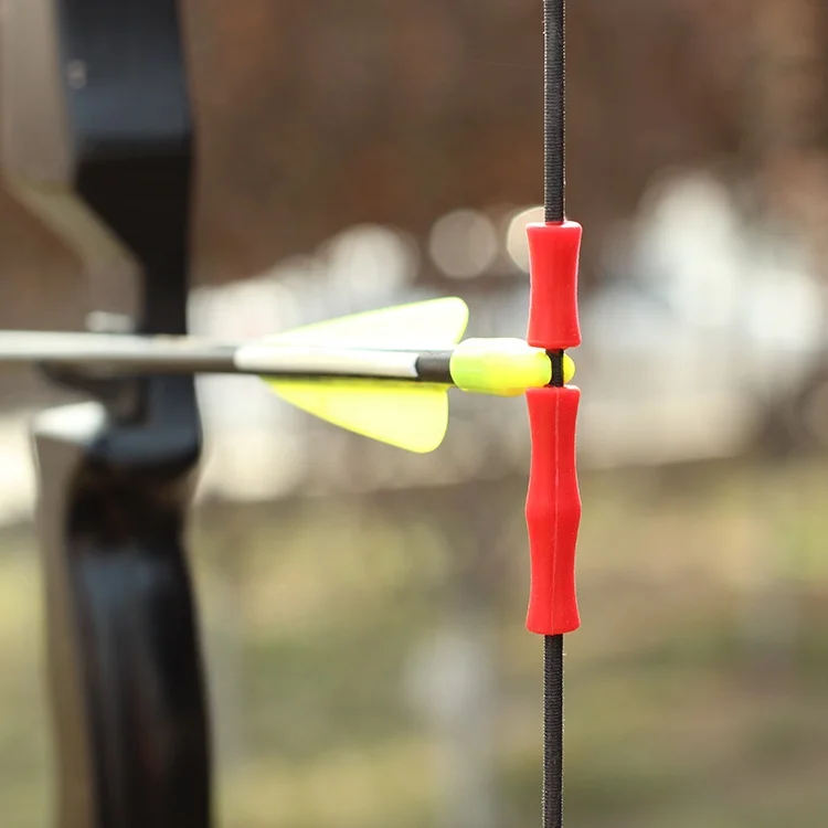 Archery Bowstring Finger Saver Guard Soft Silicone Shooting Training Left and Right Hand Guard Bow and Arrow Archery Finger Tab