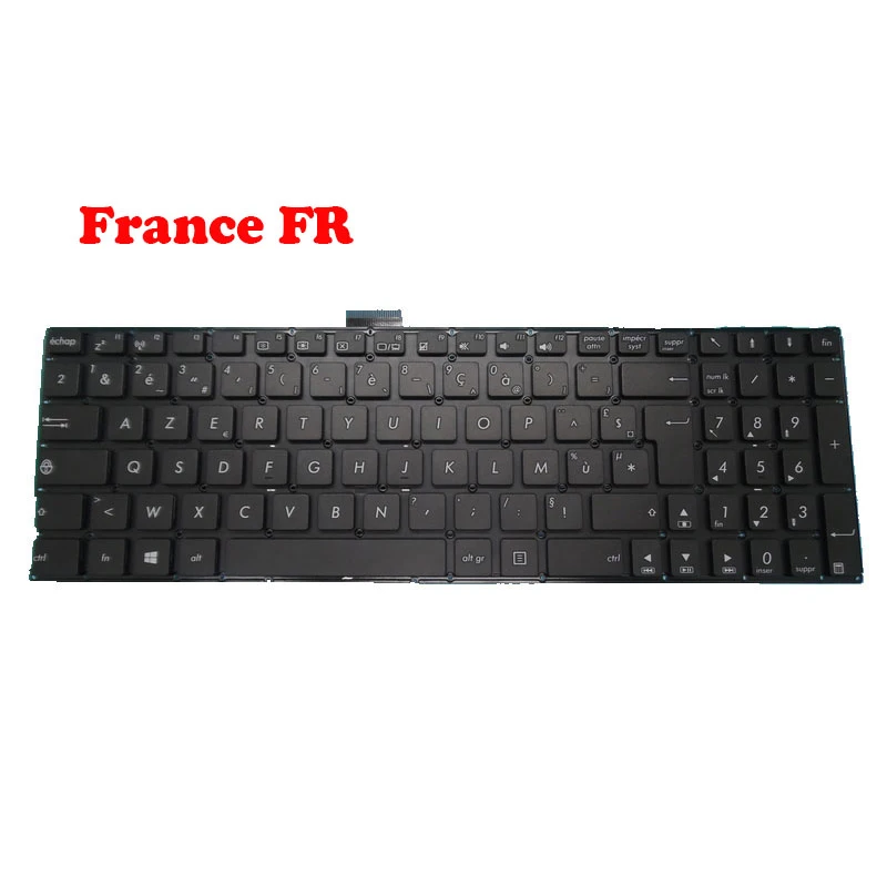 Laptop English/UK/TW Keyboard For ASUS A555BP A555DA A555LB A555LF A555LI A555LJ A555QA A555QG A555SJ A555U A555UJ A555UQ A555YA