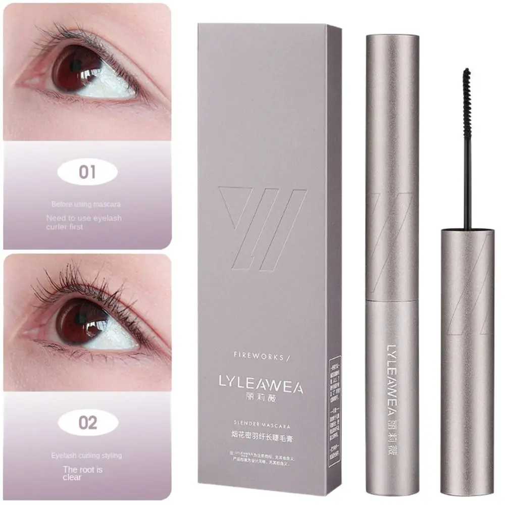

Natural Eyelashes Lengthen Mascara Curling Long Lasting Curling Eyelash Mascara Non-blooming Non-caking