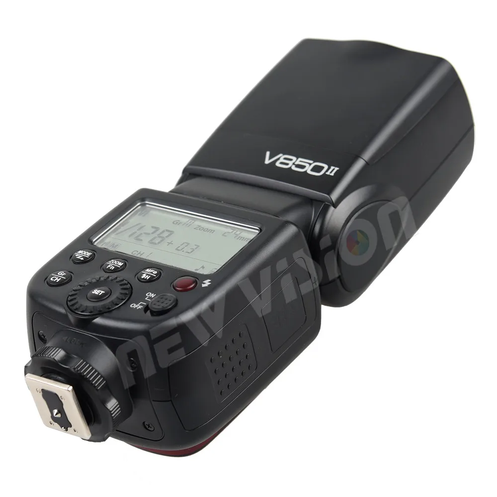 Godox V850II 2.4 جرام GN60 اللاسلكية X نظام بطارية ليثيوم أيون Speedlite لكانون نيكون سوني بنتاكس أوليمبوس + مجاني 15*20 سنتيمتر سوفت بوكس عدة