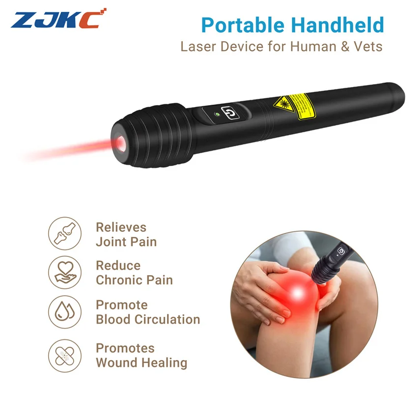 

Powerful 200mW 808nm Cold Laser Therapy Pen Stimulation Of Acupuncture Points Red Infrared Light Treatment for Pain Relief