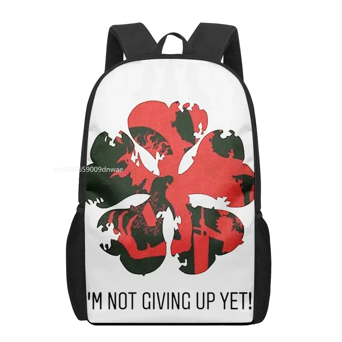 Black Clover Anime 3D Pattern School Bag for Children Girls Boys Casual Book Bags Kids Backpack Boys Girls Schoolbags Bagpack