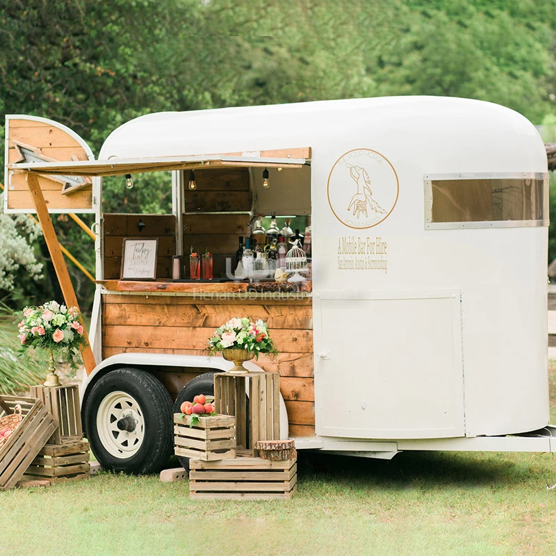 새로운 디자인 여행 모바일 주방 침대 작은 트레일러 픽업 캠핑 트럭