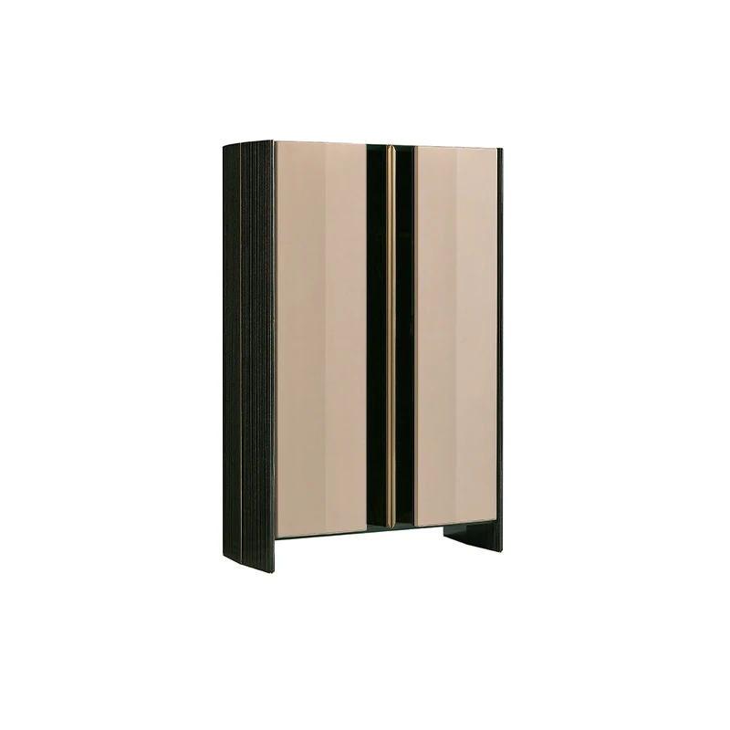 Einfacher, multifunktionaler, hochwertiger, stimmungsvoller, dekorativer Schrank aus Holz