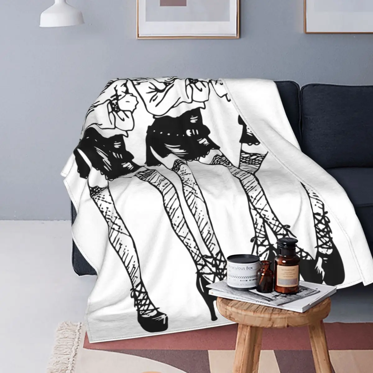 Sexy Nana Osaki Ai Yazawa Rock Music Shojo Anime Black Stones Punk Throw Blanket Blankets for Bedding Bedroom Bedroom Quilt