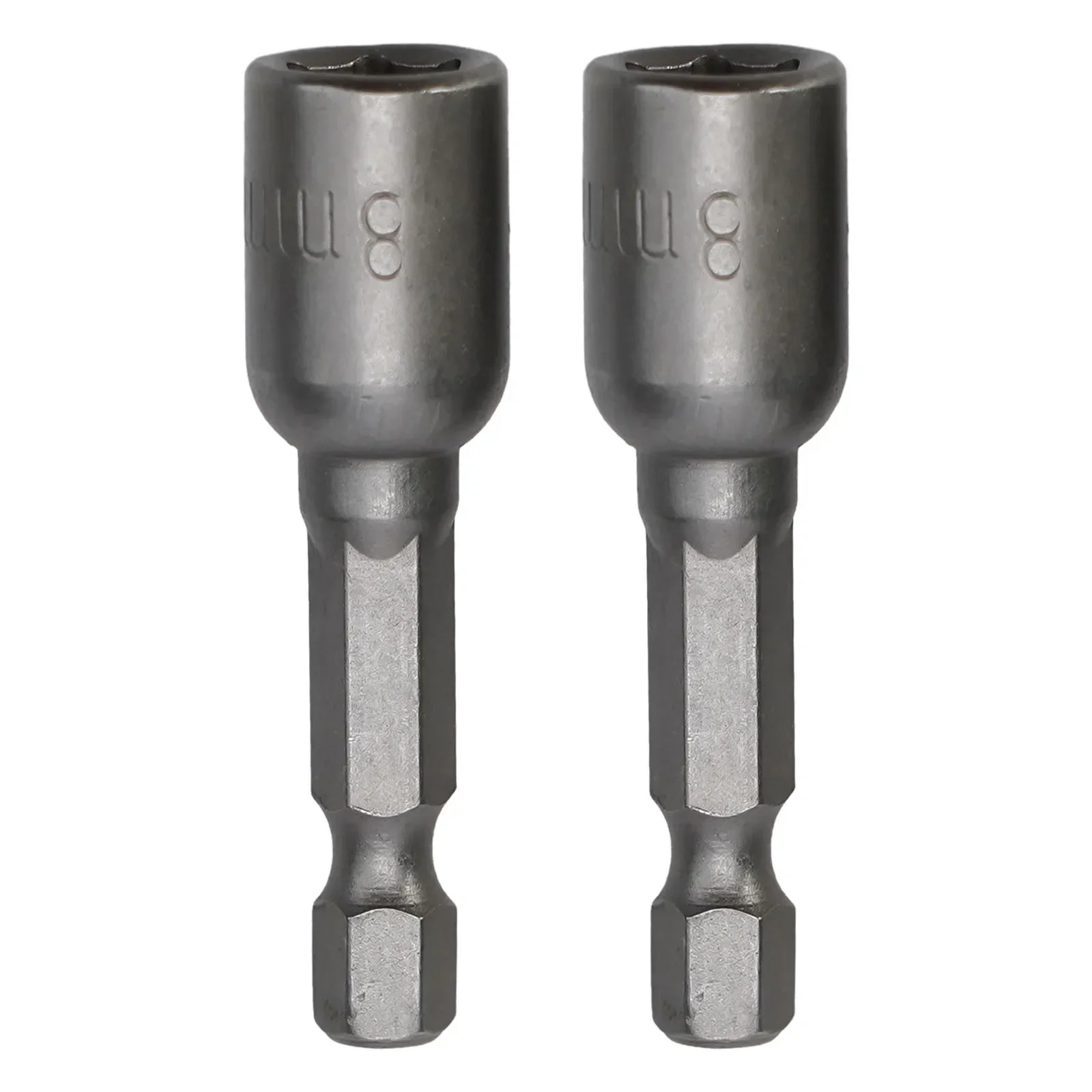 2PCS Magnetic Nut Driver Socket 6 7 8 9 10 11 12 13 Mm 1/4inch Hex Shank For Power Drills Screwdriver Hand Tools Accessories