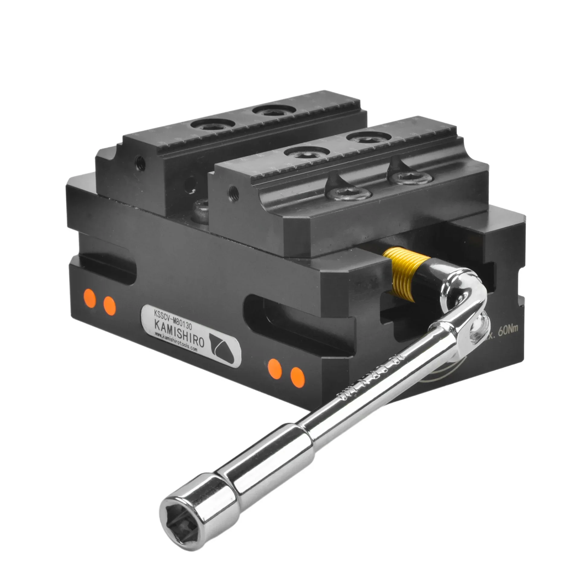 

5axis CNC Tools Metalworking 130*80mm Self Centering Vise Cnc Lathe Machine Lang 5th Axis Vise Precision Vice