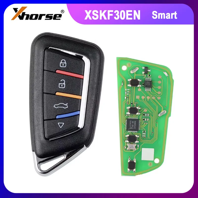 

1PCS Xhorse Universal Smart Remote Key Knife Style 4 Button XSKF30EN For VVDI Key Tool