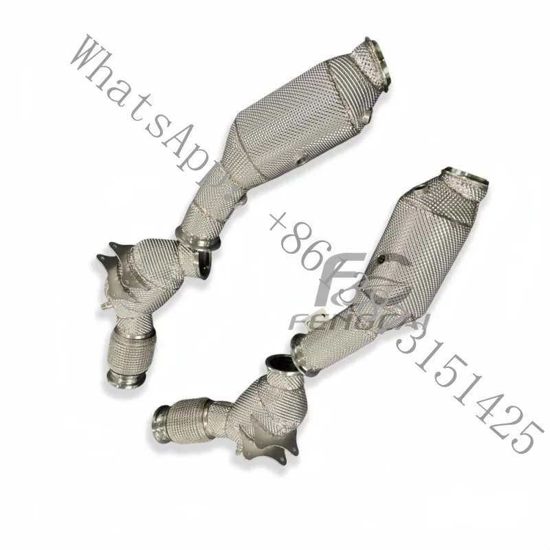 Suitable Downpipe Exhaust System MC20 3.0T 2020-2023 SS304 Car Performance Header Exhaust Pipe Not Working Faul