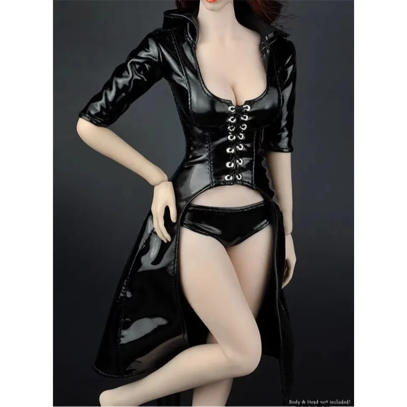 ZYTOYS 1/6 مقياس ZY5018ملابس نسائية مثيرة مقنعين سترة واقية من الجلد الملابس نموذج ل 12 ''عمل أرقام الجسم دمية