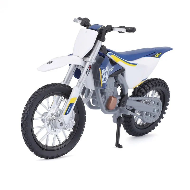 Maisto 1:18 escala husqvarna fc 450 réplicas da motocicleta com detalhes autênticos motocicleta modelo coleção presente brinquedo