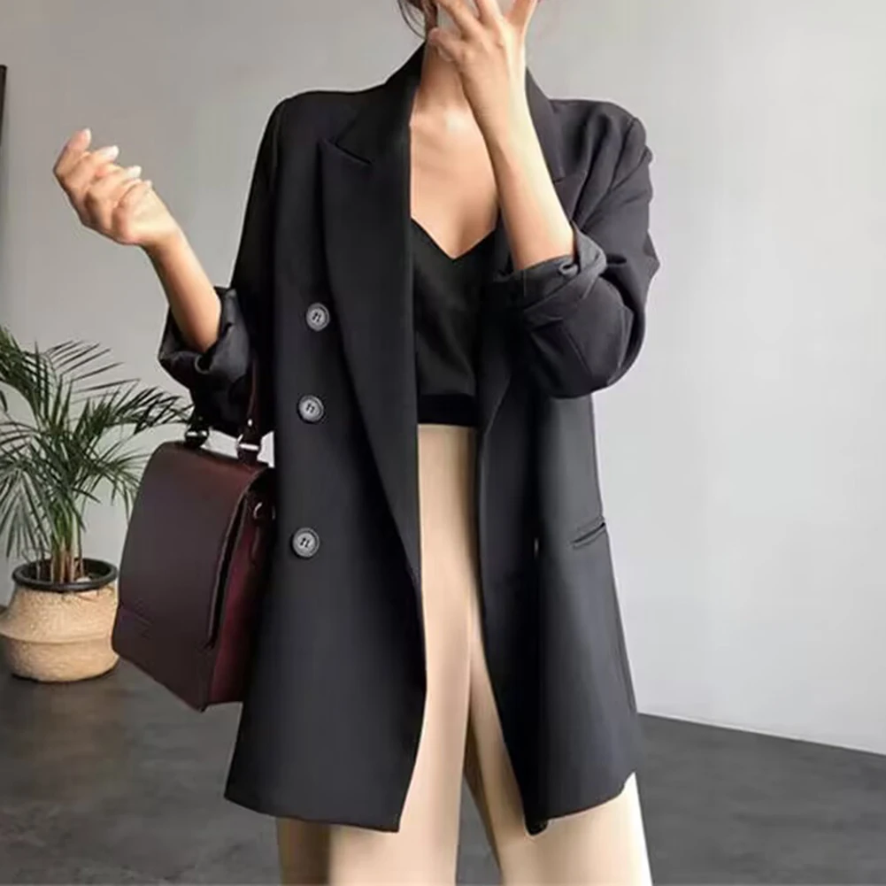 Women Long Sleeve Lapel Belt Tight Waist Vintage Arrival Elegant  Blazer Jacket Ladies Tops White Official Blazer Women Clothing