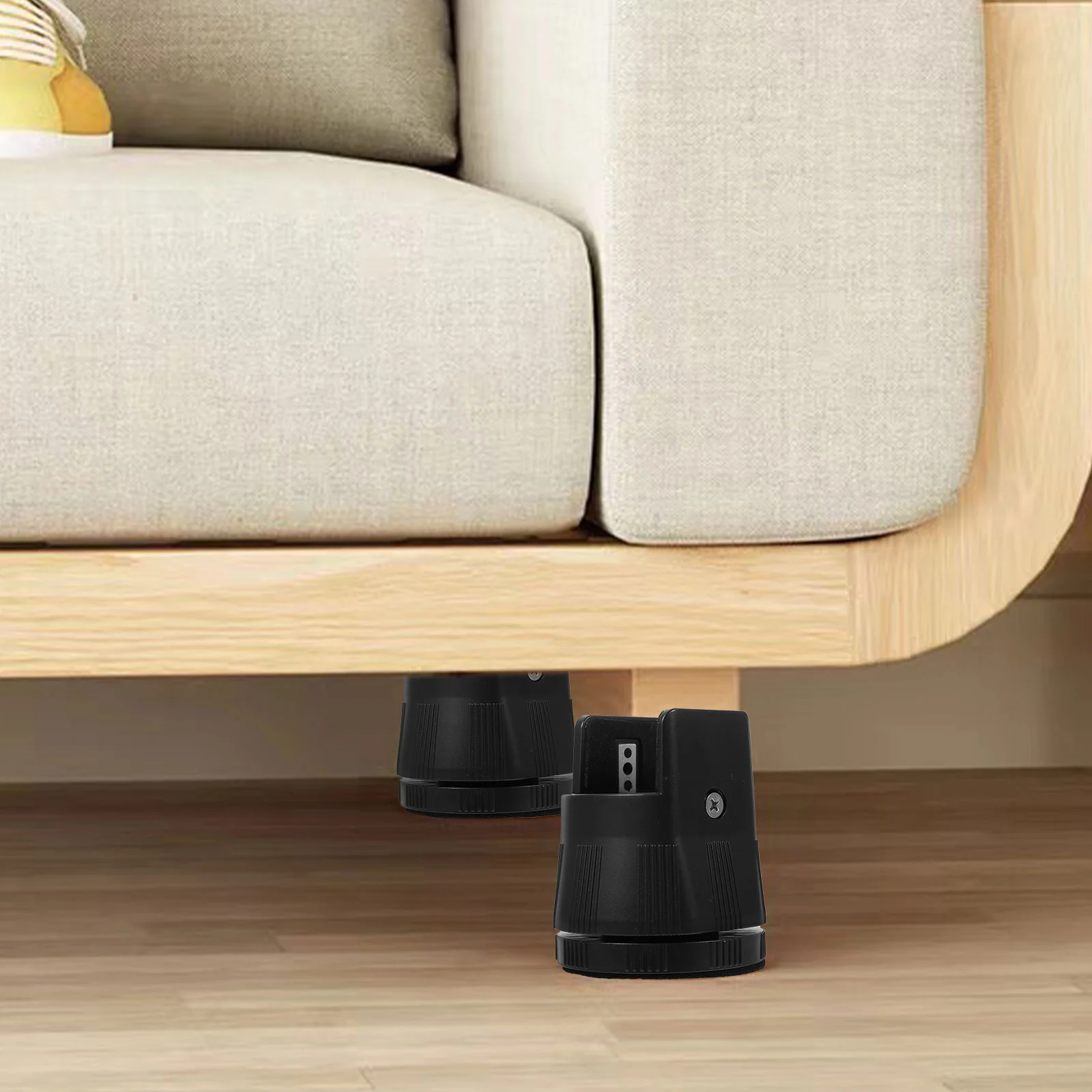 Almohadillas antideslizantes ajustables para muebles, cama de madera contrachapada, silla, sofá, Base fija de café, elevadores de escritorio para patas