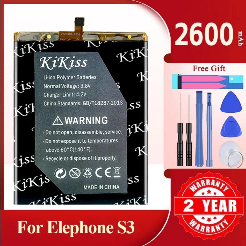 Li-ion Polymer Mobile Phone Battery S3 For Elephone S3
