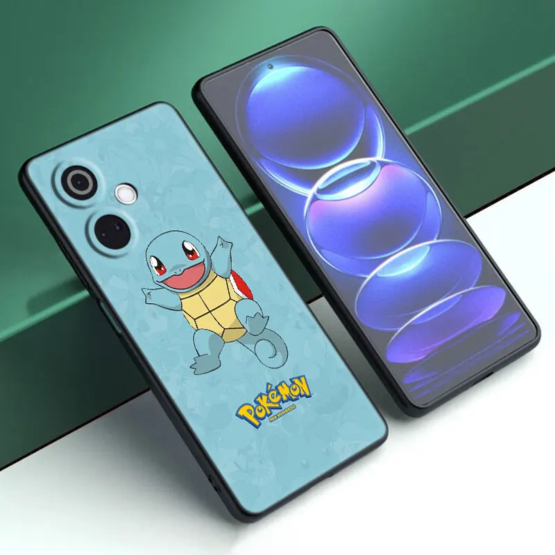 الكرتون P-البوكيمون الكرتون غطاء أسود جراب هاتف ل OnePlus Nord CE3 لايت 3 12 11 2T N30 CE2 N300 N200 10 9RT ACE 2V Pro 5G