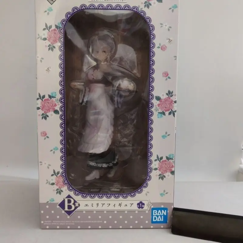 مجموعة شخصيات بانداي إيشيبان كوجي الأصلية: صفر - بدء الحياة في عالم آخر - مجموعة شخصيات إميليا آند ريم - نموذج شخصيات PVC قابلة للجمع