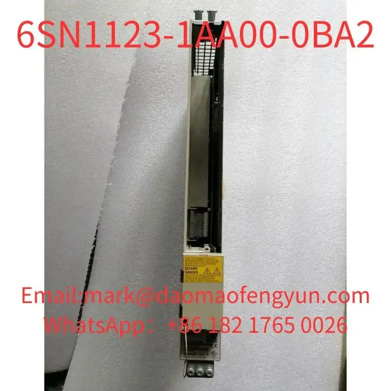 6SN1123-1AA00-0BA2 Used Module Unit Tested OK In Good Condition SIMODRIVE 611 POWER MODULE, 1 AXIS, 25 A