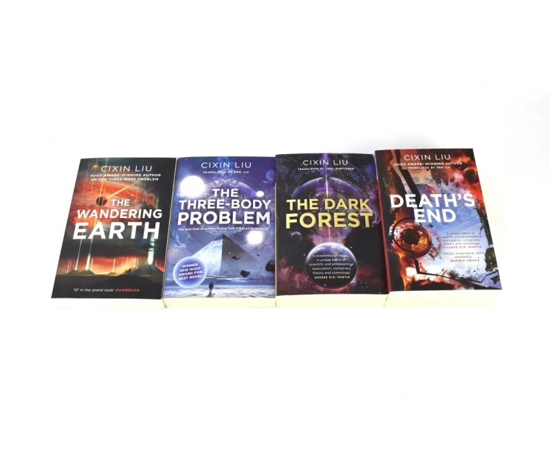 The Three-Body Problem The Dark Forest Death\'s End The Wandering Earth By Liu Xin Ci  Science Fiction Foundation Novel Livres