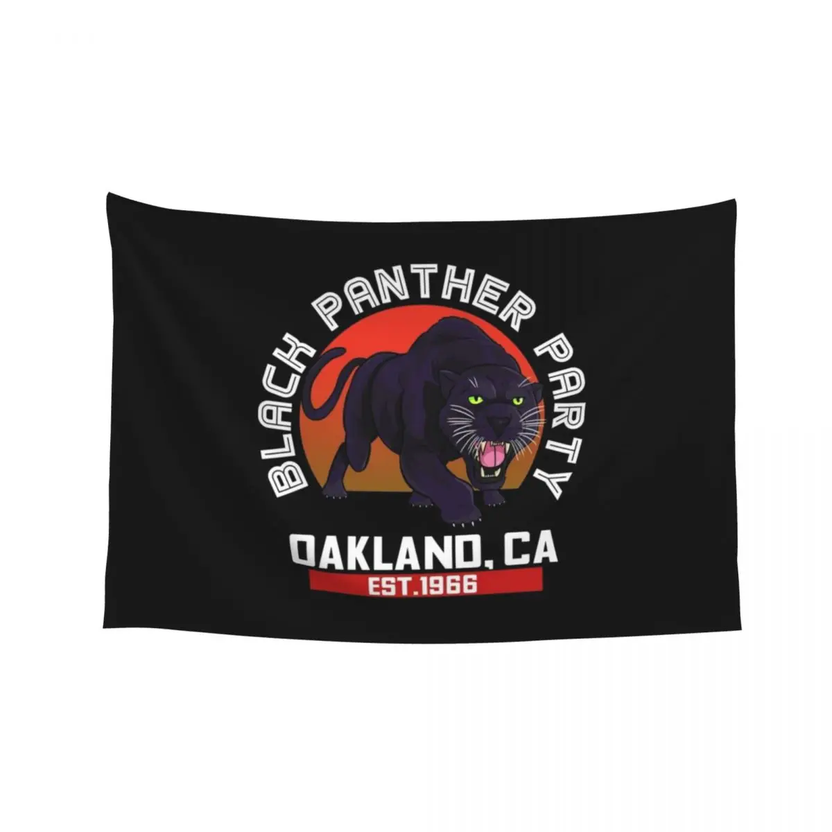 

Black Panther Party Tapestry Things To Decorate The Room Hanging Wall House Decor Home Supplies Tapestry