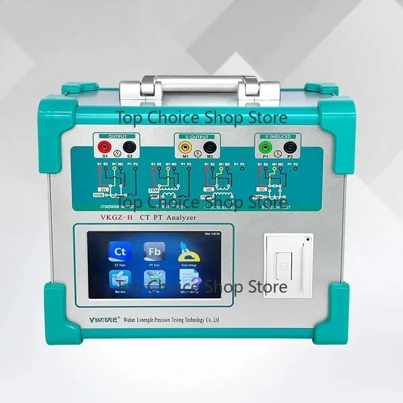 VLUUKE VKGZ-H CT PT Analy1zer 60kV Knee Point Auto Test Port1able All-in-One Transformer Tester