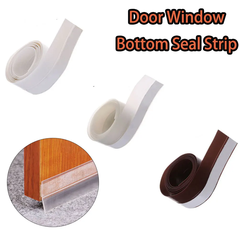 5m Door Seal Rubber Strip Tape Self Adhesive Soundproof Waterproof Weather Stripping Window Door Seal Strip