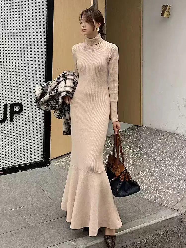 Vestidos Para Mujer Winter Sundress Long Dresses For Women Vintage Dress De Mujer Elegantes Vestido Feminino Traf Official Store