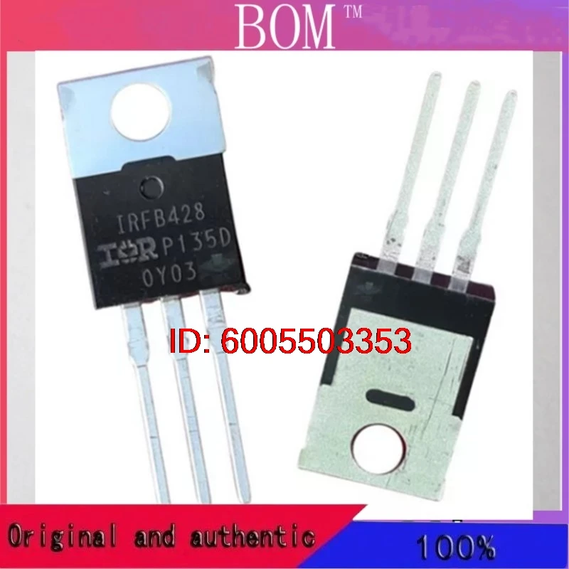 10piece IRFB428PBF IRFB428 MOSFET 100% original 40V 130A