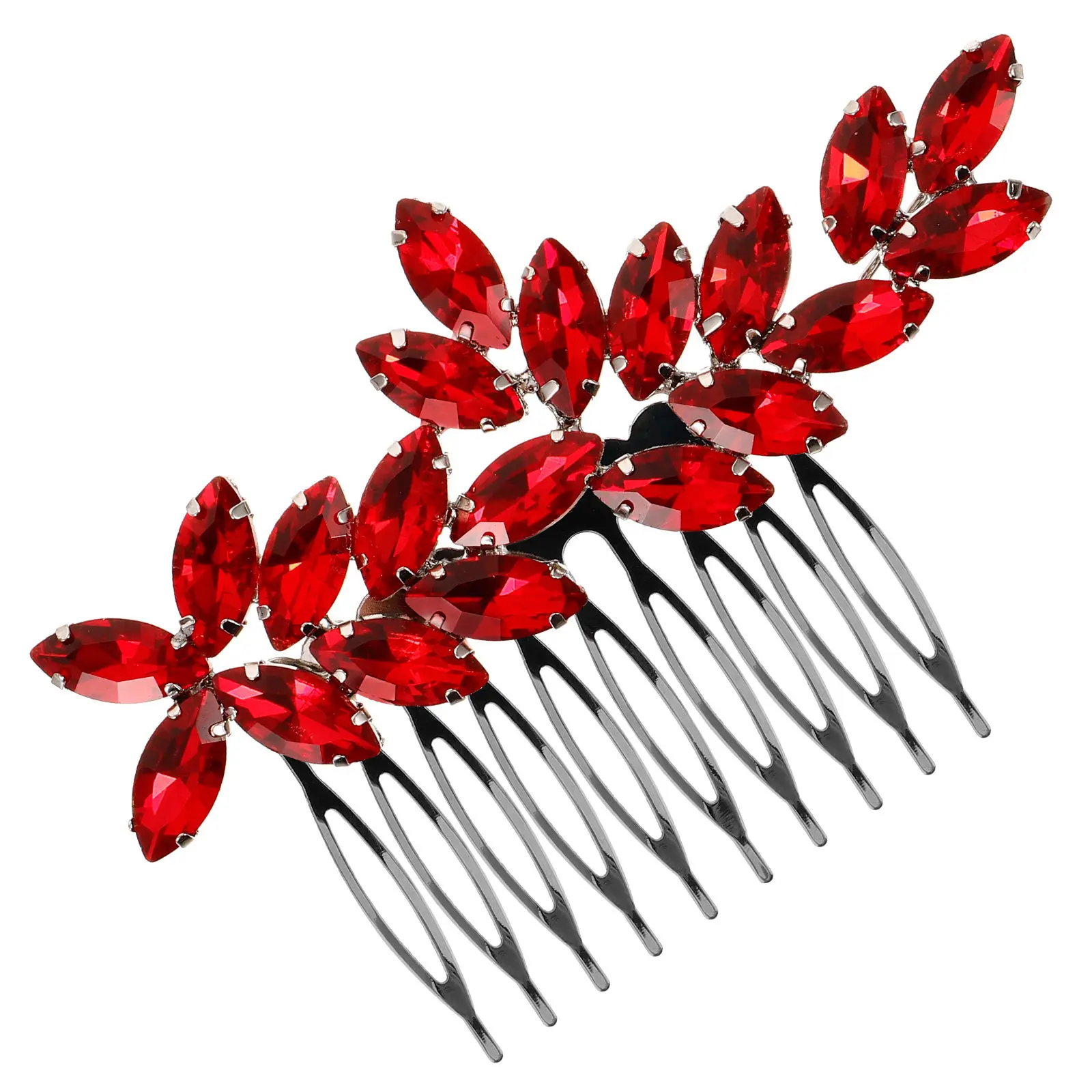 

Rhinestone Bridal Comb Wedding Side Comb For Brides Bridesmaids Decorative Hair Combs Accessories Hair Styling Tool