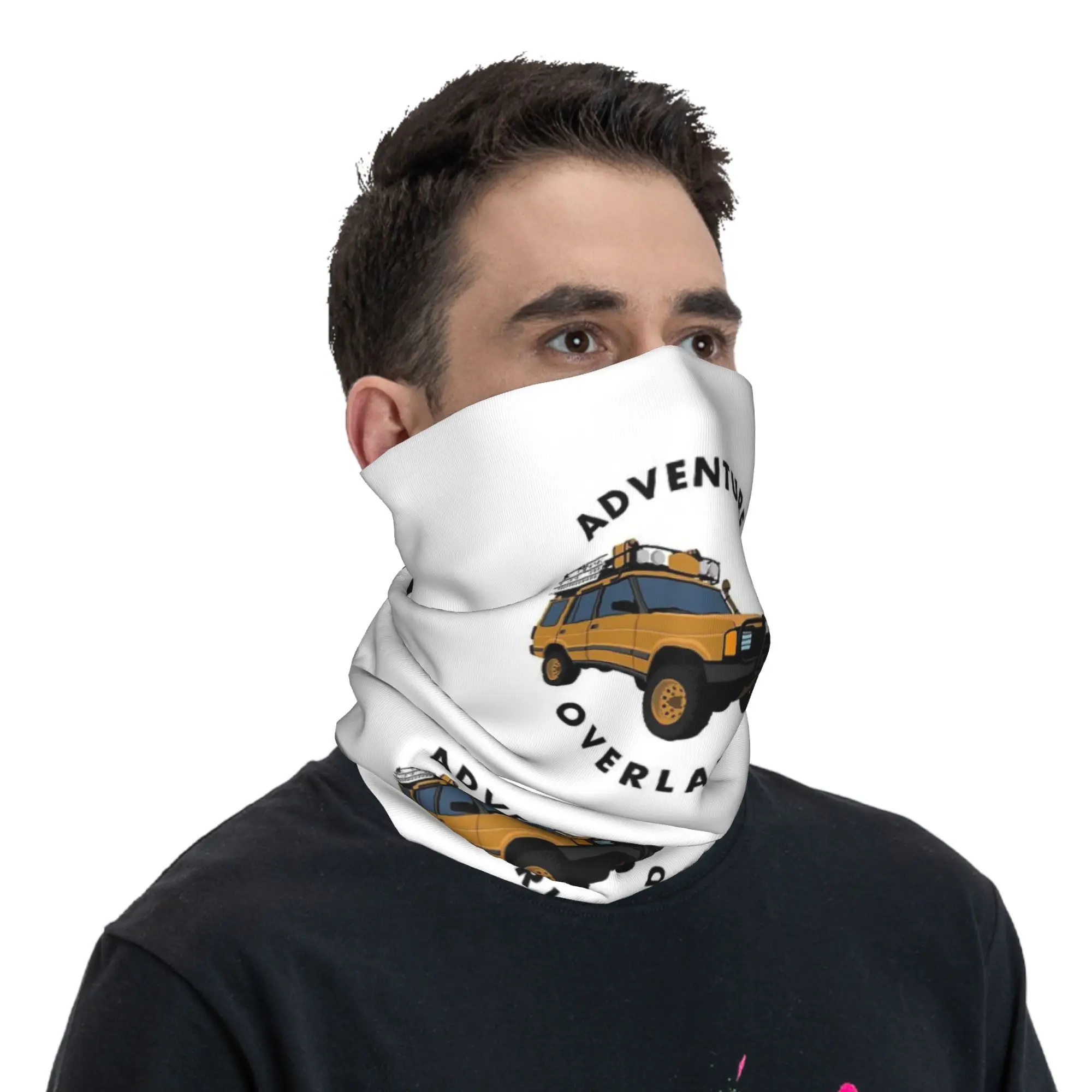 Camel Trophy Defender 110 ผ้าพันคอคอพิมพ์ Magic ผ้าพันคอ Multi-use แถบคาดศีรษะเดินป่าตกปลา Unisex ผู้ใหญ่ล้างทําความสะอาดได้