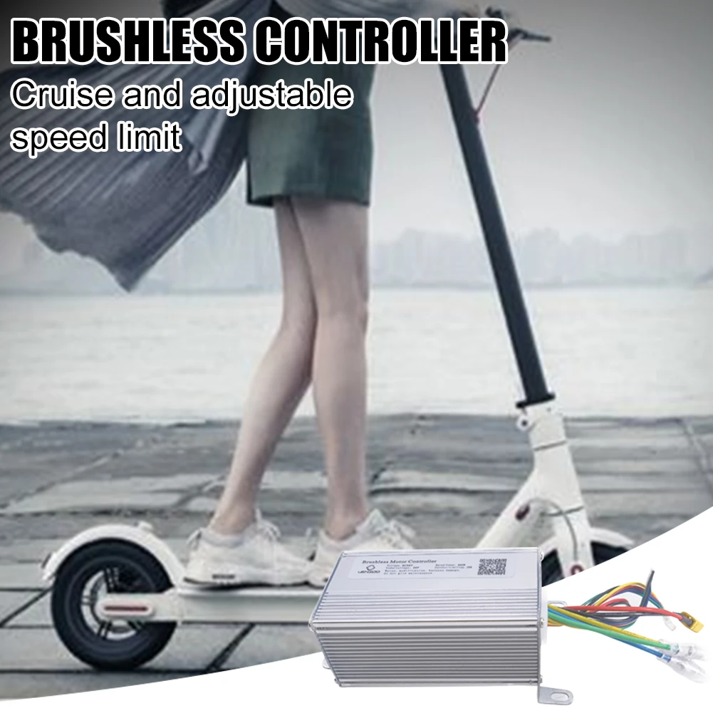 36V 350W Electric Scooter Controller Brushless For Xiaomi M365 Scooter 27km/h Max Speed Supports Speed Limiting Cruise