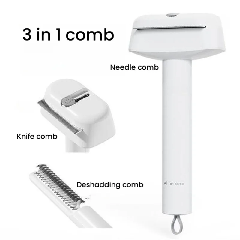 

Pet Flea and Tick Controls Comb Deshadding Combing Dog Buter Brush Anti Lice Products for Cats Canine Cleaning Accessories