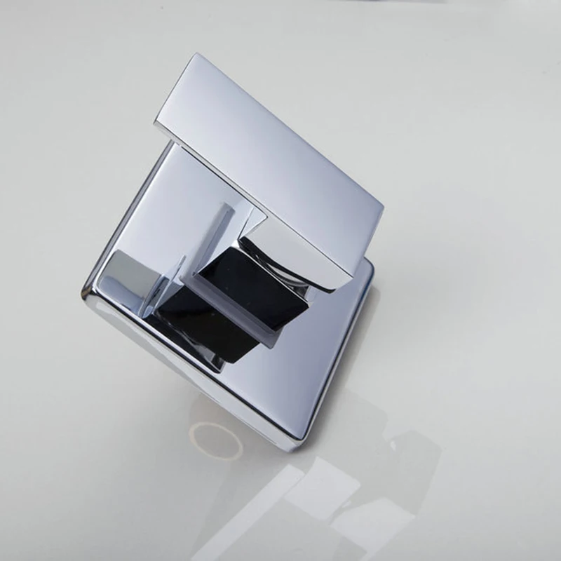In Mounted Wall Of Bathroom Faucet And Shower Mixer Powered Function Single Brass Valve Chrome Valve