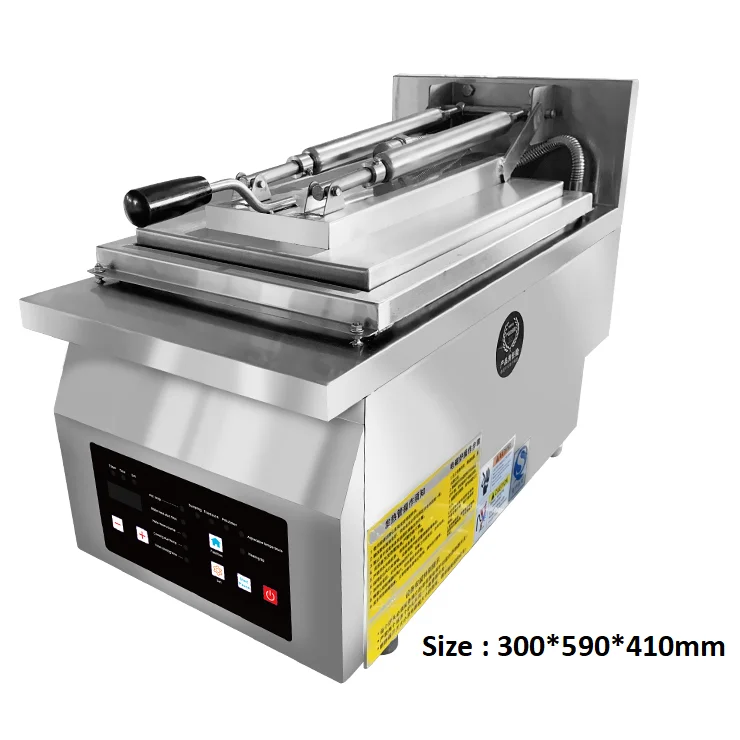 

High-grade Stainless Steel Table Automatic Dumpling Frying Pan Machine With Frying Spatula