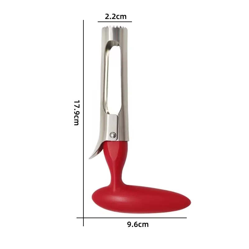 Stainless Steel Apple Corer Seed Remover Pear Slicer Seeder - Durable Kitchen Fruit Tool for Vegetable Preparation - view 6
