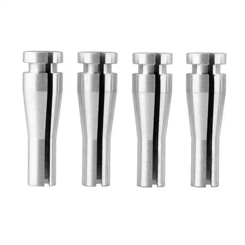 31BC Replacement Rear Door Cable End Set, 4pcs Aluminum Repair Pieces for F150 F250 F350 1992-2009 E150 E250 E350 1992-2014