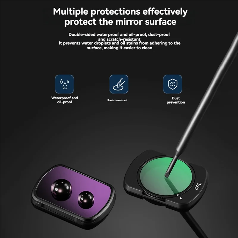 ABMF-Magnetic ND Filter Set For DJI OSMO Pocket 3 Creator Combo Accessories Action Camera Neutral Density Filters