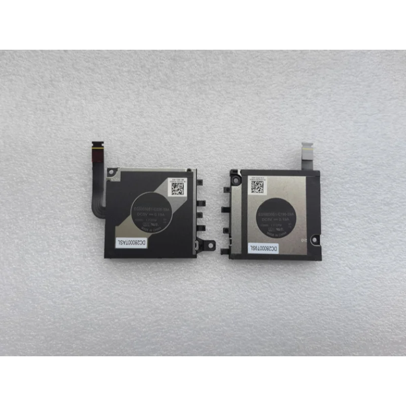

H New for DELL Latitude 7320 Detachable Cooling Fan L&R 0DJ2D1 0PGV79