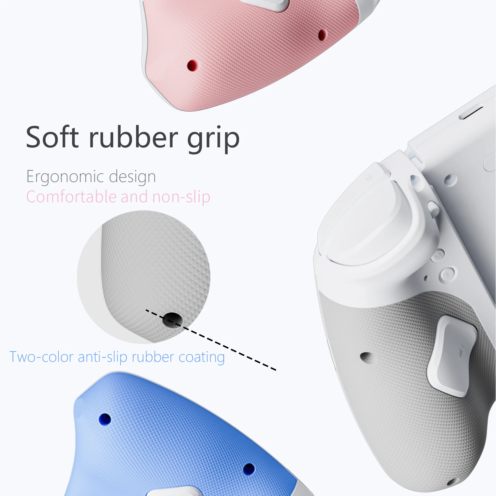 LinYuvo Gamepad KS33 للتبديل والتبديل لايت مع أزرار ميكانيكية، حركة جيروسكوبية 6 محاور، 7 أضواء ملونة وبرمجة ماكرو #3