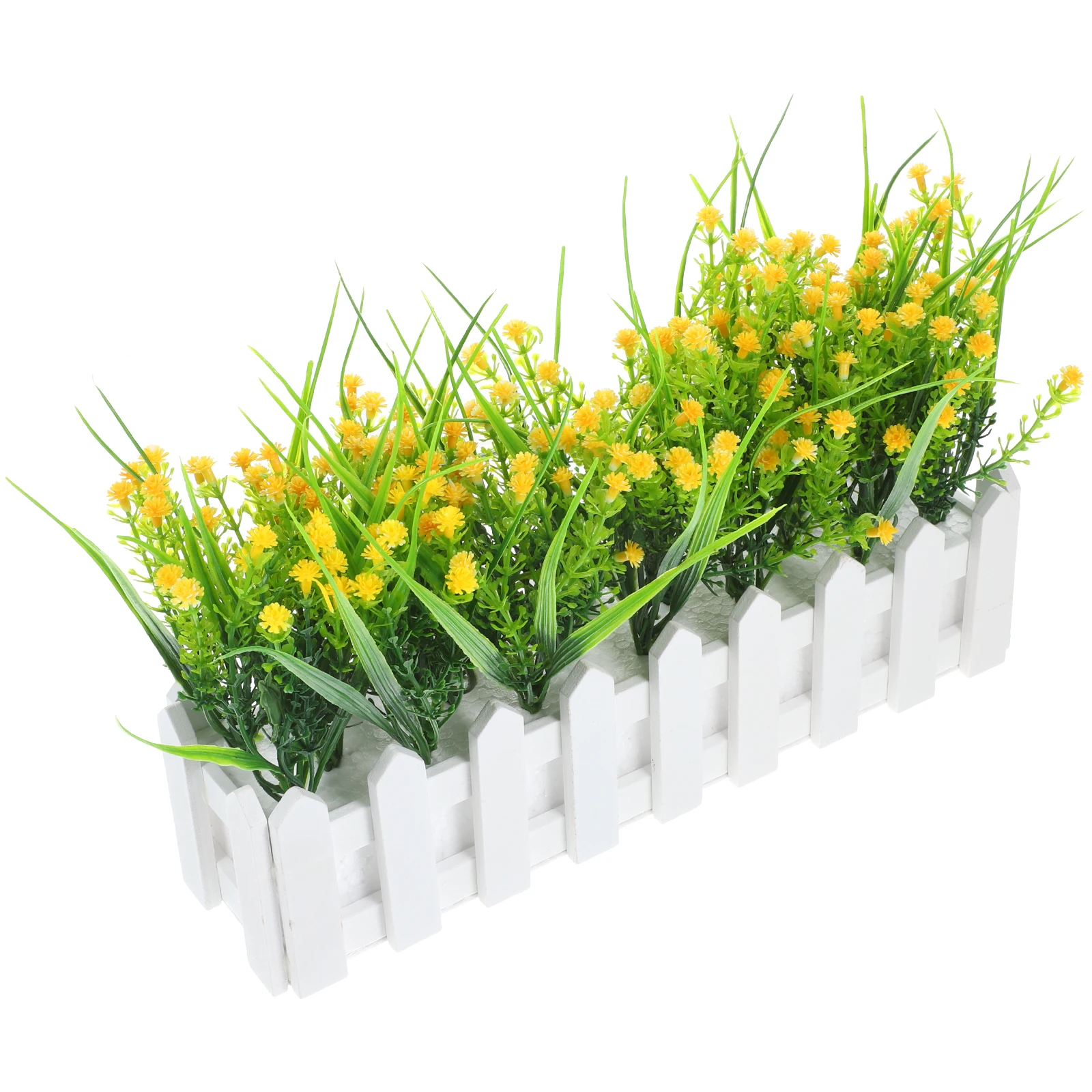

1 Set Realistic Artificial Gypsophila Flowers Fence Lifelike 'S Breath Decorative Floral Arrangement For Home Office Party