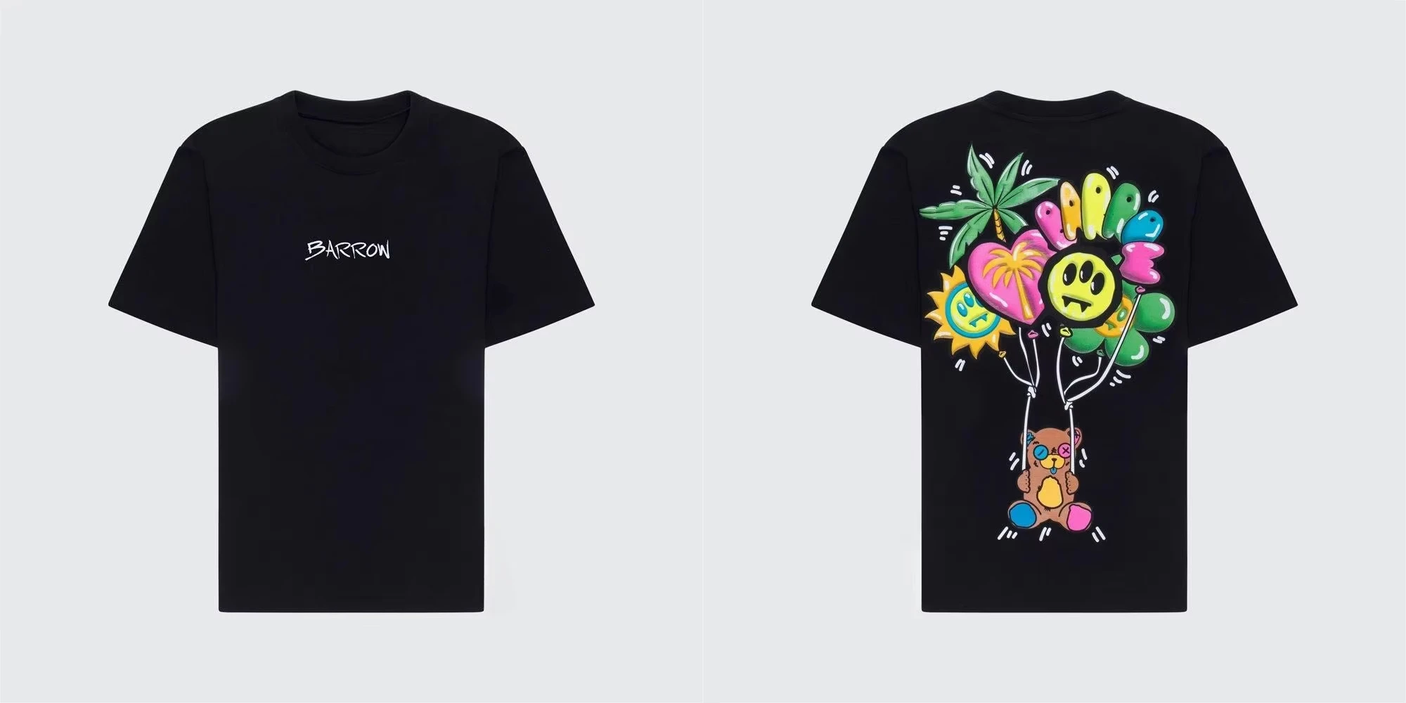 

BARROW JERSEY T-SHIRT BARROW JAPAN 2025 Summer Men Women Short Sleeve New Product Comfortable To Wear High-end T-shirt Unisex