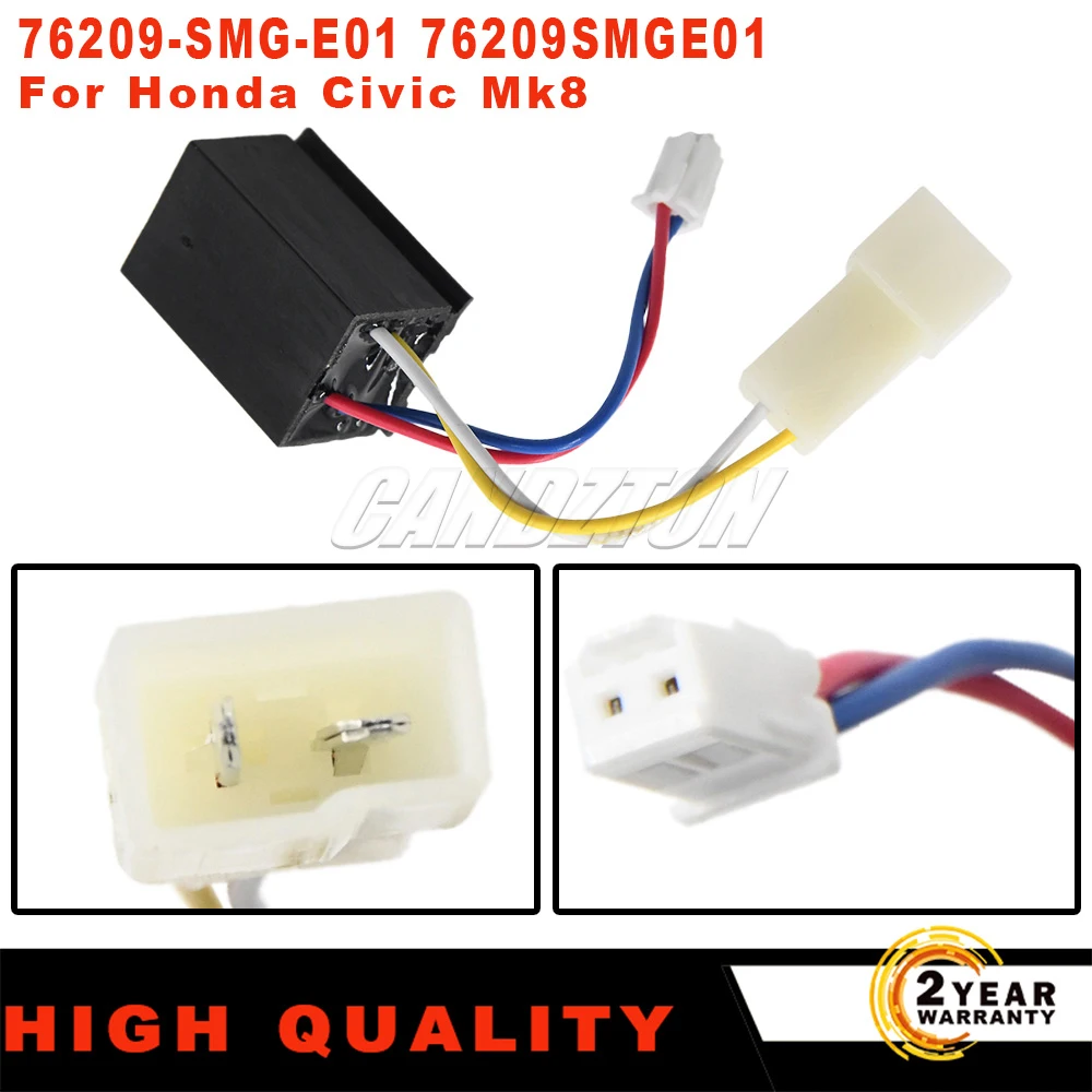76209SMGE01 Easy Installation Car Accessories 2Pins New Module Folding Wing Mirror Shut Off Device For Honda Civic Mk8 Hatchback