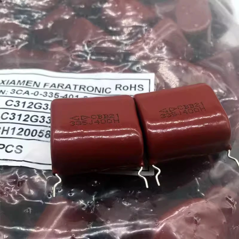 

Оригинальный пленочный конденсатор GD Xiamen Farah CBB21 3.3мкФ 335 400В~2500В DC, 25мм