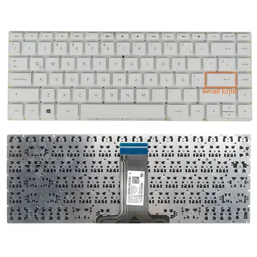 Imagen 2 del producto Teclado de ordenador portátil estadounidense para HP Pavilion 14-BA/BS/BP 240 246 245 G6 340 348 G7 TPN-W125 C131 Q186 Q187 Q188 Q189 I135 I130 W190 14-BW